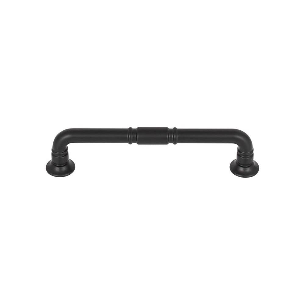 Top Knobs - Kent Pull 5 1/16 Inch (c-c) Flat Black - Flat Black