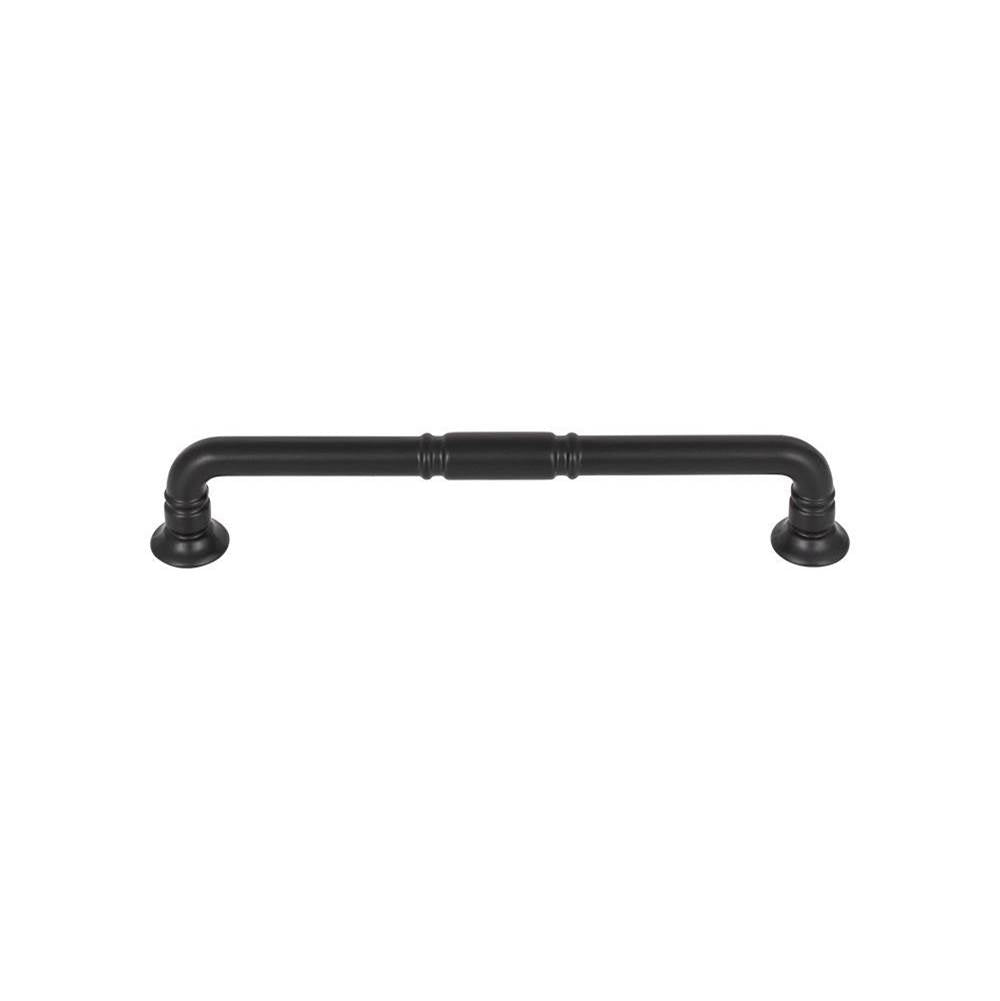 Top Knobs - Kent Pull 6 5/16 Inch (c-c) Flat Black - Flat Black