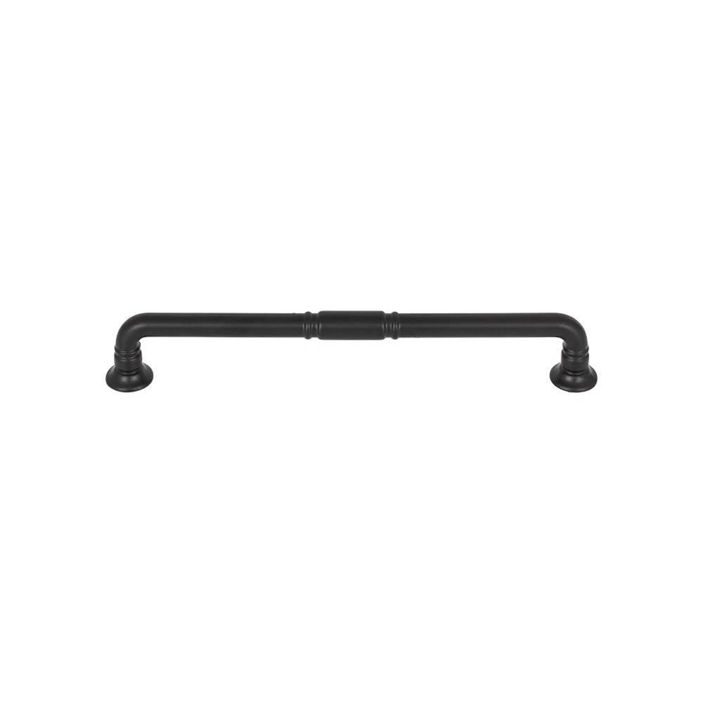 Top Knobs - Kent Pull 7 9/16 Inch (c-c) Flat Black - Flat Black