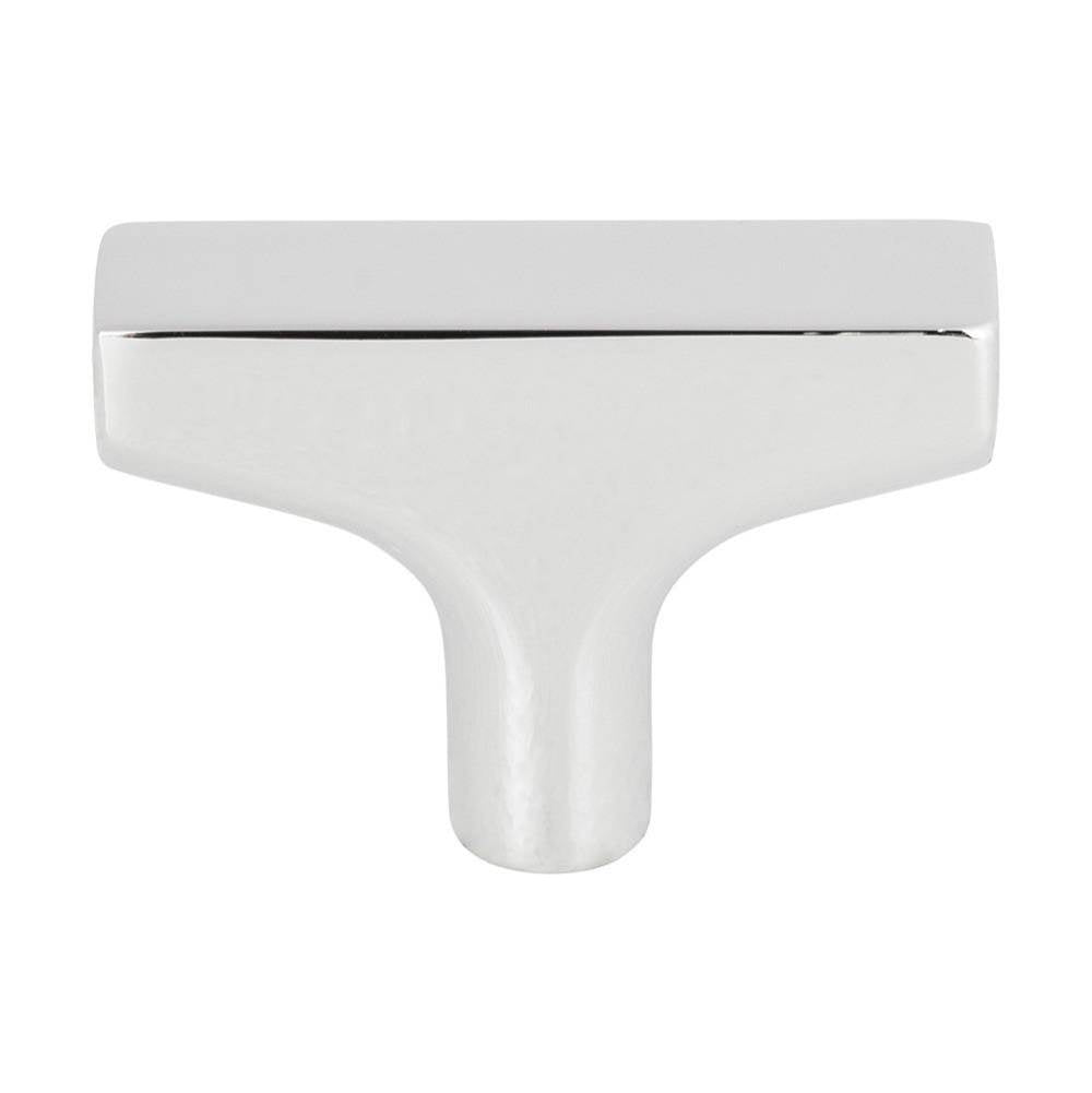 Top Knobs - Riverside T-Knob 2 Inch Polished Chrome - Polished Chrome