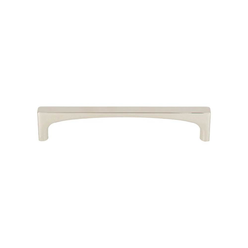 Top Knobs - Riverside Pull 5 1/16 Inch (c-c) Polished Nickel - Polished Nickel