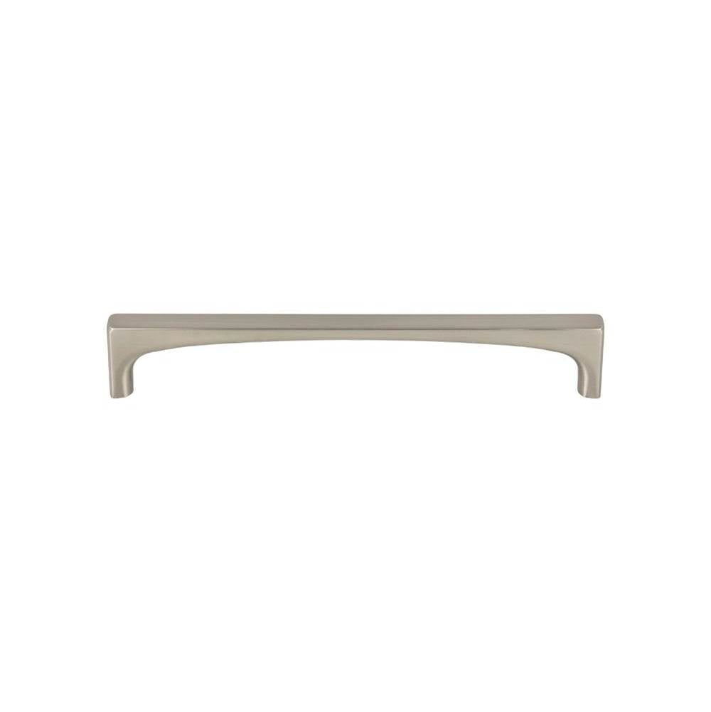 Top Knobs - Riverside Pull 6 5/16 Inch (c-c) Brushed Satin Nickel - Brushed Satin Nickel