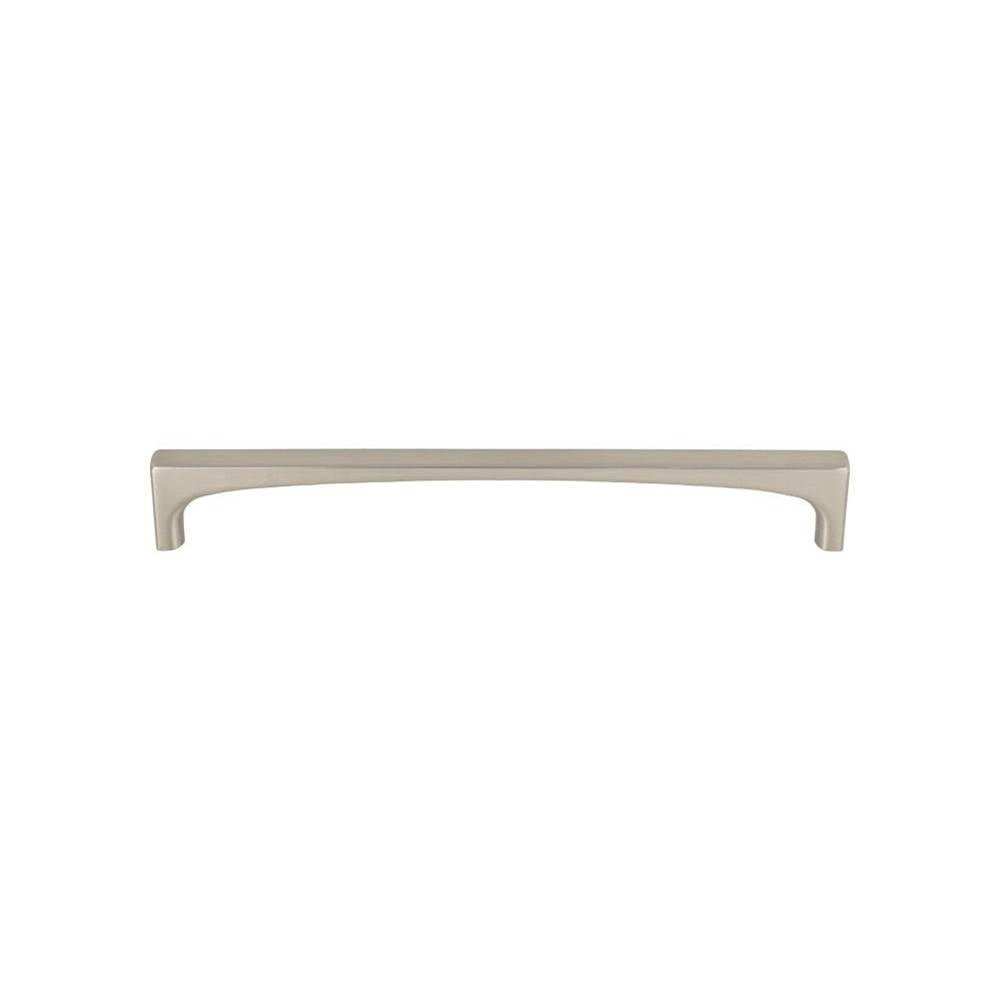 Top Knobs - Riverside Pull 7 9/16 Inch (c-c) Brushed Satin Nickel - Brushed Satin Nickel
