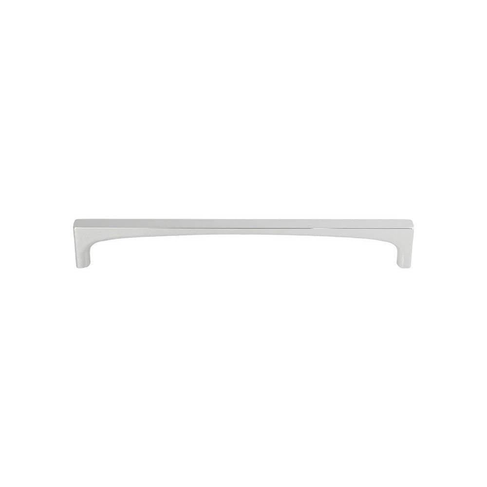 Top Knobs - Riverside Pull 7 9/16 Inch (c-c) Polished Chrome - Polished Chrome