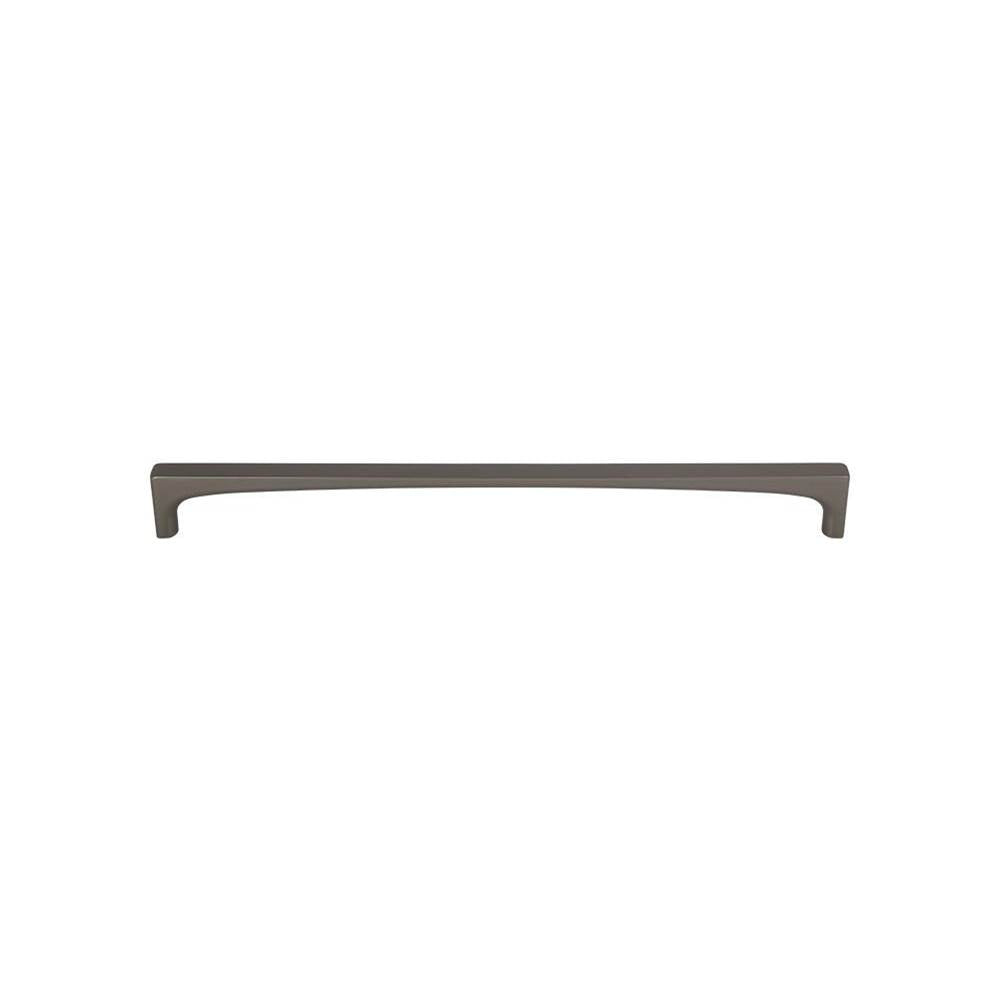 Top Knobs - Riverside Pull 8 13/16 Inch (c-c) Ash Gray - Ash Gray