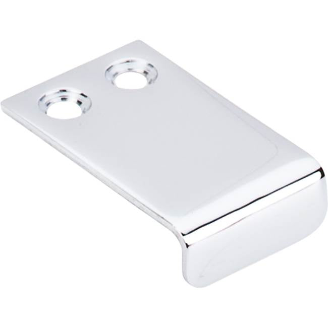 Top Knobs - Tab Pull 1 Inch Polished Chrome - Polished Chrome