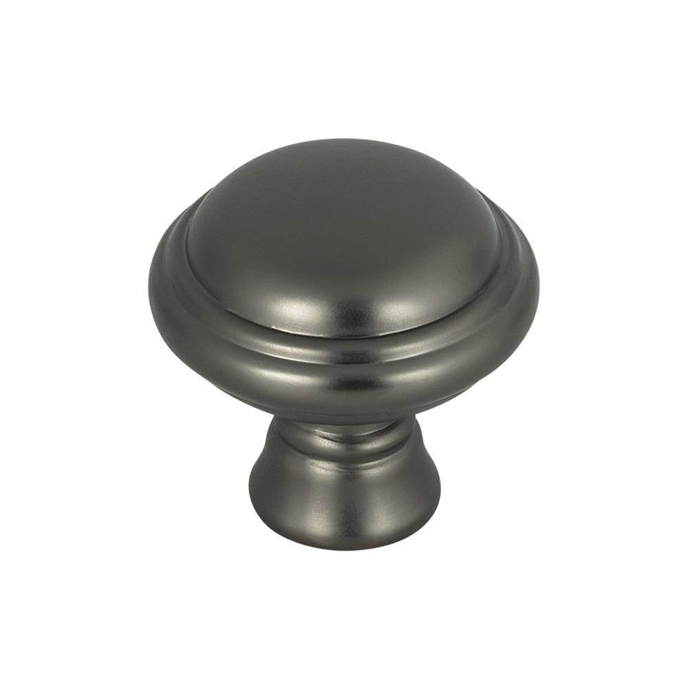 Top Knobs - Henderson Knob 1 1/4 Inch Ash Gray - Ash Gray