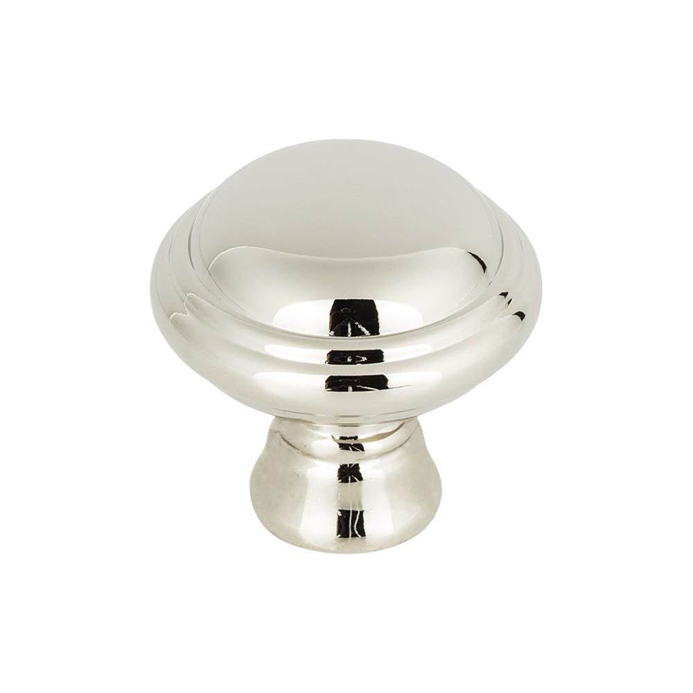 Top Knobs - Henderson Knob 1 1/4 Inch Polished Nickel - Polished Nickel