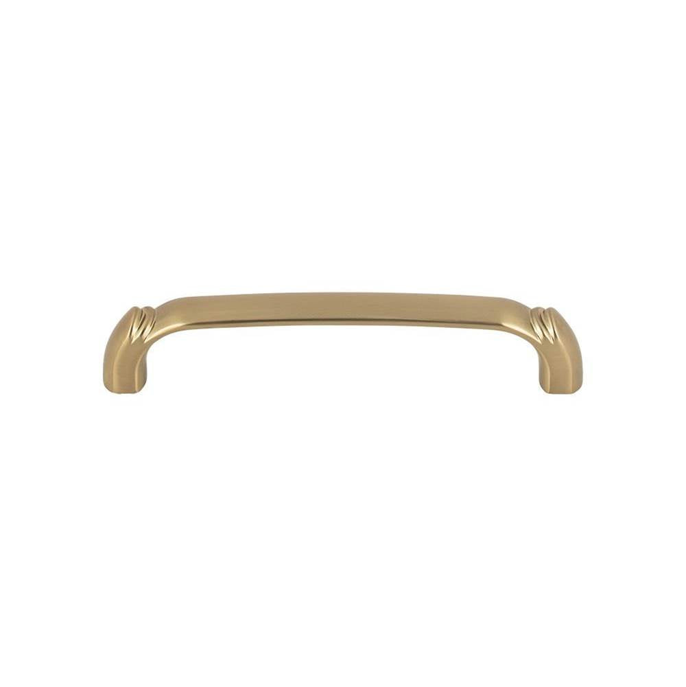 Top Knobs - Pomander Pull 5 1/16 Inch (c-c) Honey Bronze - Honey Bronze