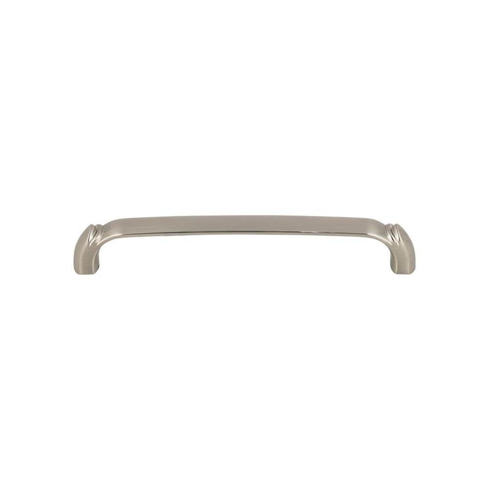 Top Knobs - Pomander Pull 6 5/16 Inch (c-c) Brushed Satin Nickel - Brushed Satin Nickel