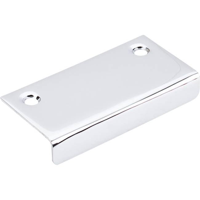 Top Knobs - Tab Pull 3 Inch Polished Chrome - Polished Chrome