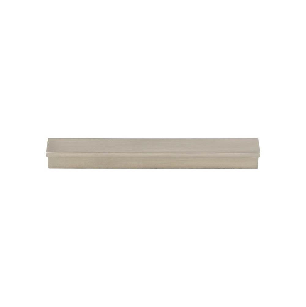 Top Knobs - Minetta Tab Pull 5 1/16 Inch (c-c) Brushed Satin Nickel - Brushed Satin Nickel