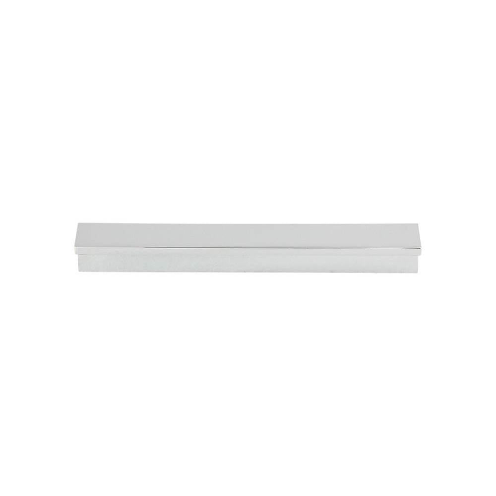 Top Knobs - Minetta Tab Pull 5 1/16 Inch (c-c) Polished Chrome - Polished Chrome