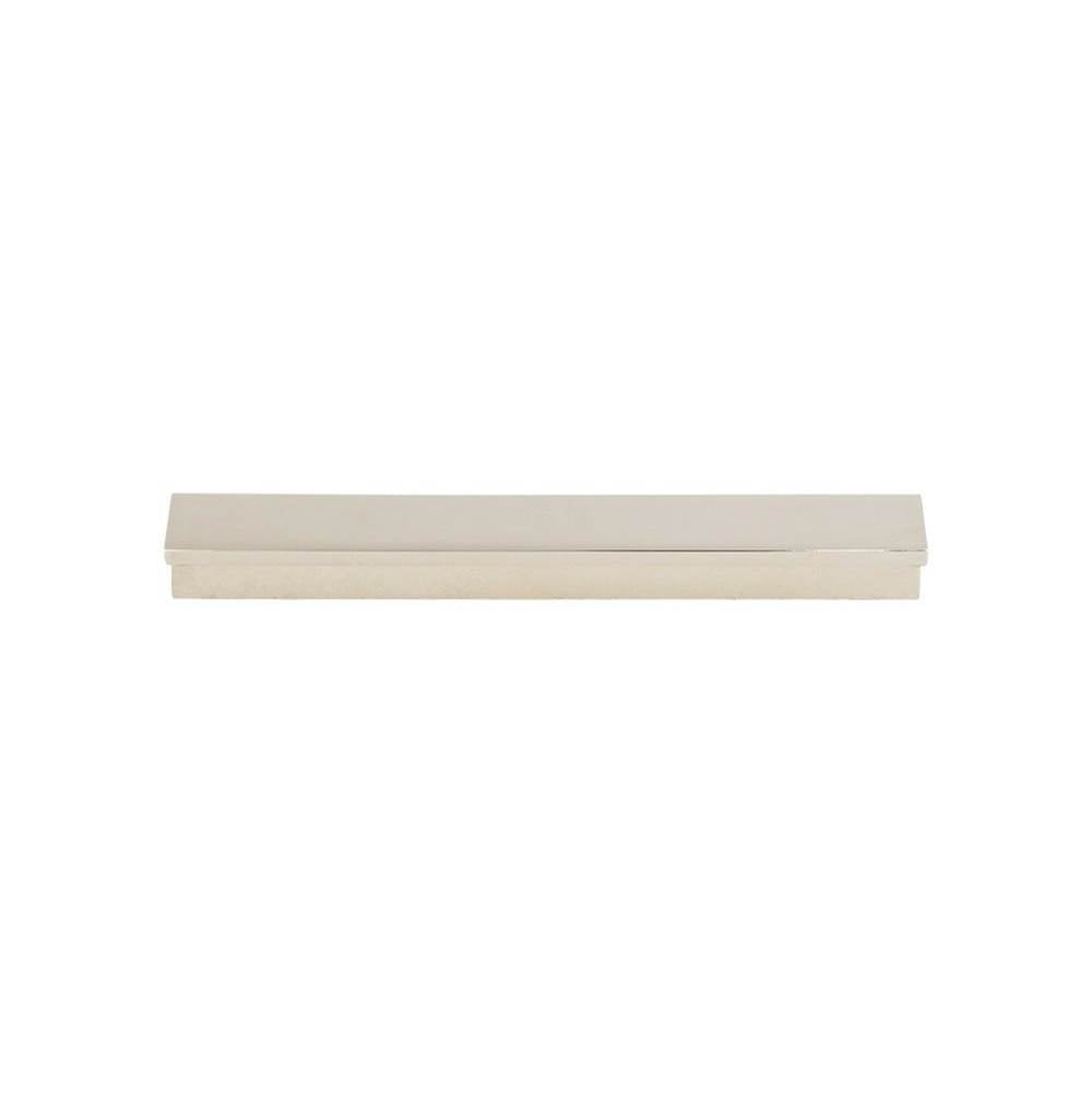 Top Knobs - Minetta Tab Pull 5 1/16 Inch (c-c) Polished Nickel - Polished Nickel