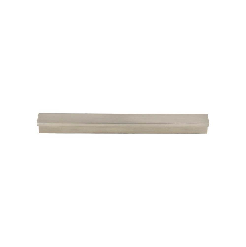 Top Knobs - Minetta Tab Pull 6 5/16 Inch (c-c) Brushed Satin Nickel - Brushed Satin Nickel