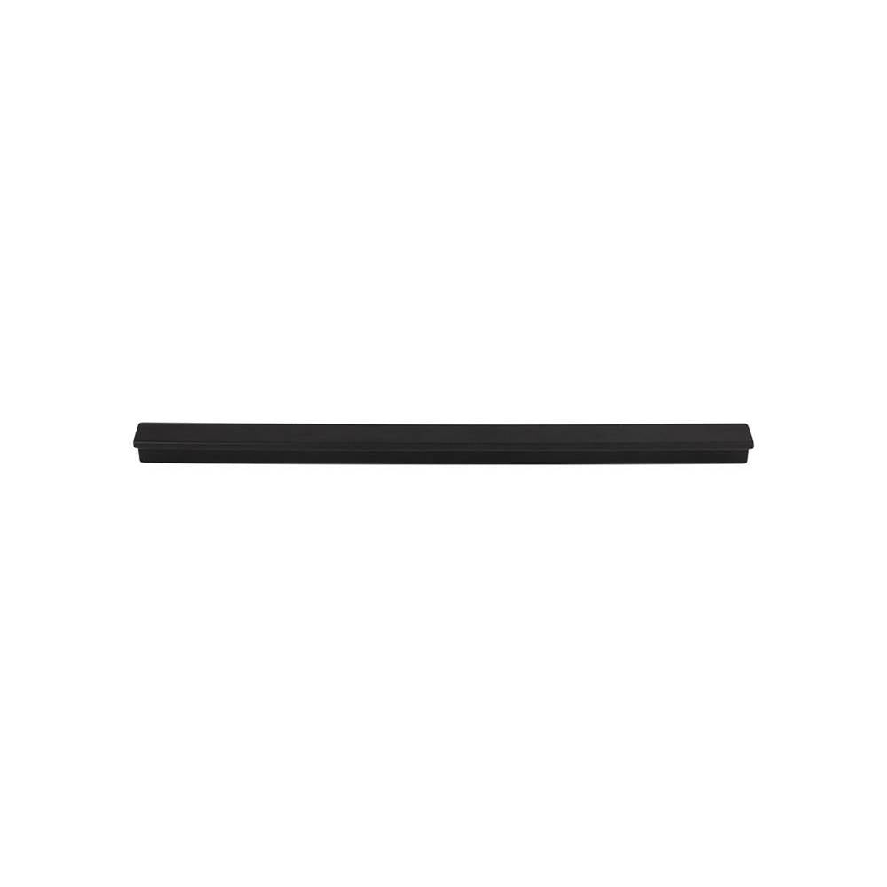 Top Knobs - Minetta Tab Pull 12 Inch (c-c) Flat Black - Flat Black
