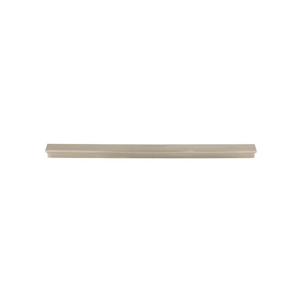 Top Knobs - Minetta Tab Pull 12 Inch (c-c) Brushed Satin Nickel - Brushed Satin Nickel