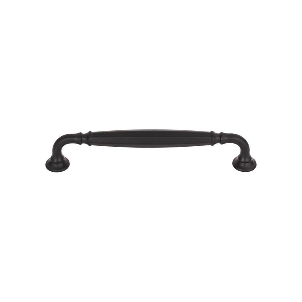 Top Knobs - Barrow Pull 6 5/16 Inch (c-c) Flat Black - Flat Black