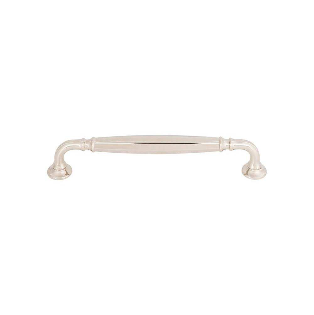 Top Knobs - Barrow Pull 6 5/16 Inch (c-c) Polished Nickel - Polished Nickel