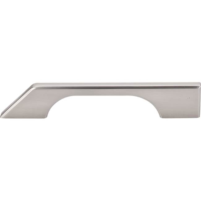 Top Knobs - Tapered Pull 5 Inch (c-c) Brushed Satin Nickel - Brushed Satin Nickel