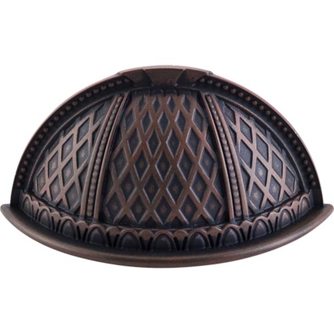 Top Knobs - Trevi Cup Pull 2 1/2 Inch (c-c) Patina Rouge - Patina Rouge