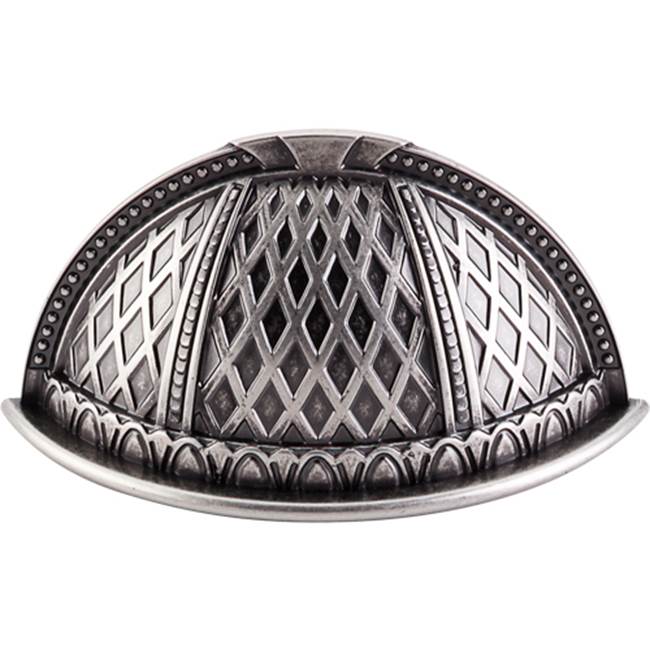 Top Knobs - Trevi Cup Pull 2 1/2 Inch (c-c) Pewter Antique - Pewter Antique