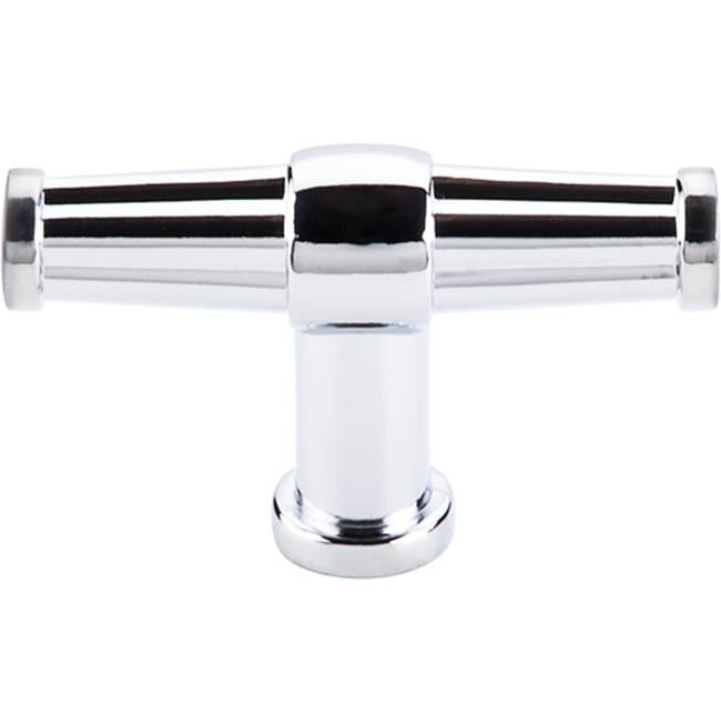 Top Knobs - Luxor T-Handle 2 1/2 Inch Polished Chrome - Polished Chrome