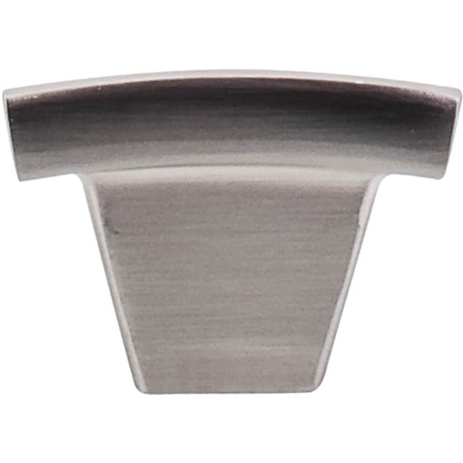Top Knobs - Arched Knob 1 1/2 Inch Brushed Satin Nickel - Brushed Satin Nickel