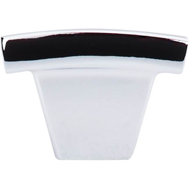 Top Knobs - Arched Knob 1 1/2 Inch Polished Chrome - Polished Chrome