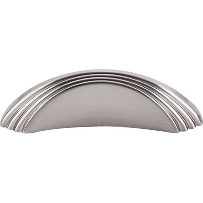 Top Knobs - Sydney Flair Knob 2 Inch (c-c) Brushed Satin Nickel - Brushed Satin Nickel