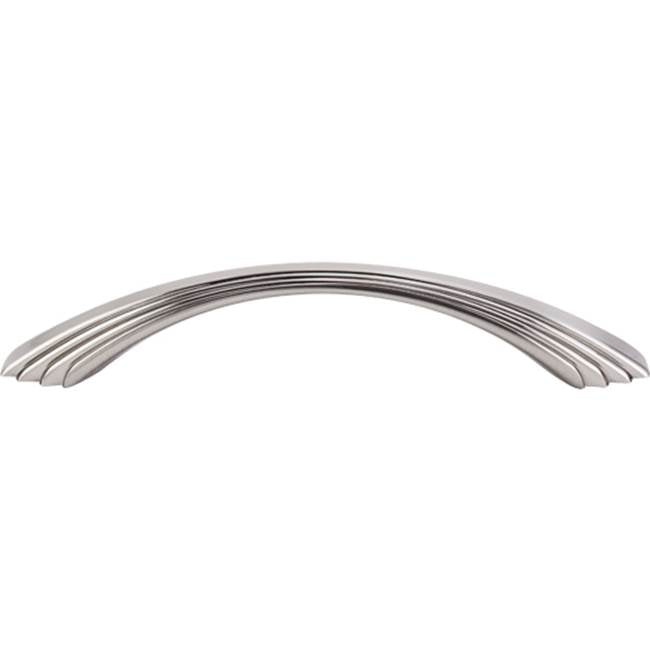 Top Knobs - Sydney Flair Pull 5 Inch (c-c) Brushed Satin Nickel - Brushed Satin Nickel