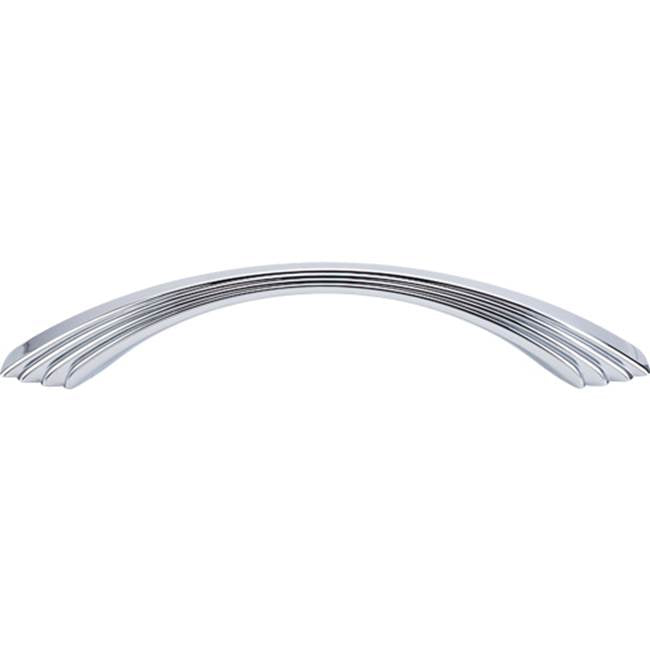 Top Knobs - Sydney Flair Pull 5 Inch (c-c) Polished Chrome - Polished Chrome