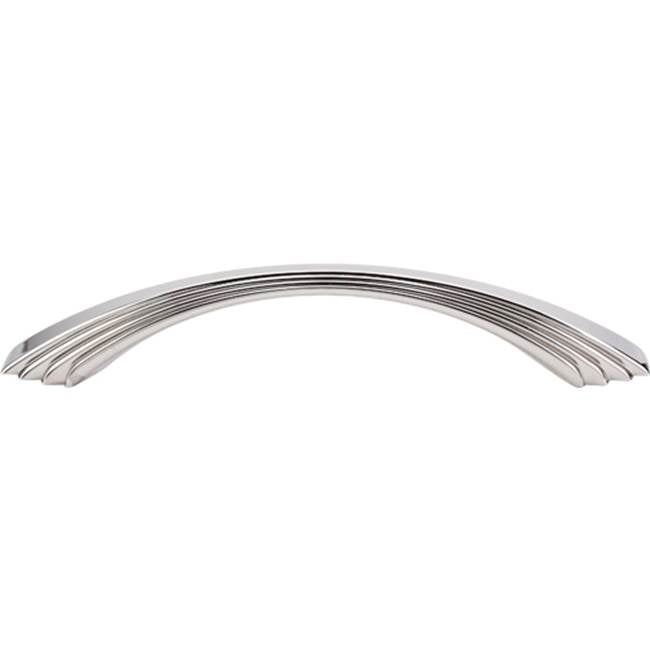 Top Knobs - Sydney Flair Pull 5 Inch (c-c) Polished Nickel - Polished Nickel