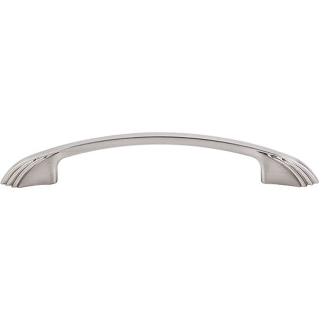 Top Knobs - Sydney Thin Pull 5 Inch (c-c) Brushed Satin Nickel - Brushed Satin Nickel