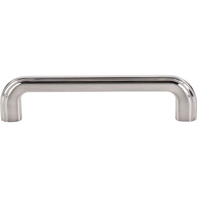 Top Knobs - Victoria Falls Pull 5 Inch (c-c) Brushed Satin Nickel - Brushed Satin Nickel