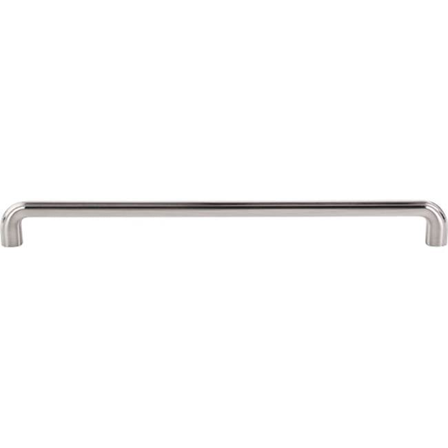 Top Knobs - Victoria Falls Pull 12 Inch (c-c) Brushed Satin Nickel - Brushed Satin Nickel