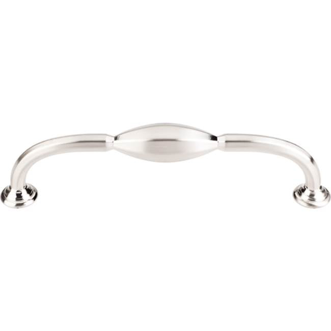 Top Knobs - Chareau (R) D Pull 5 1/16 Inch (c-c) Brushed Satin Nickel - Brushed Satin Nickel