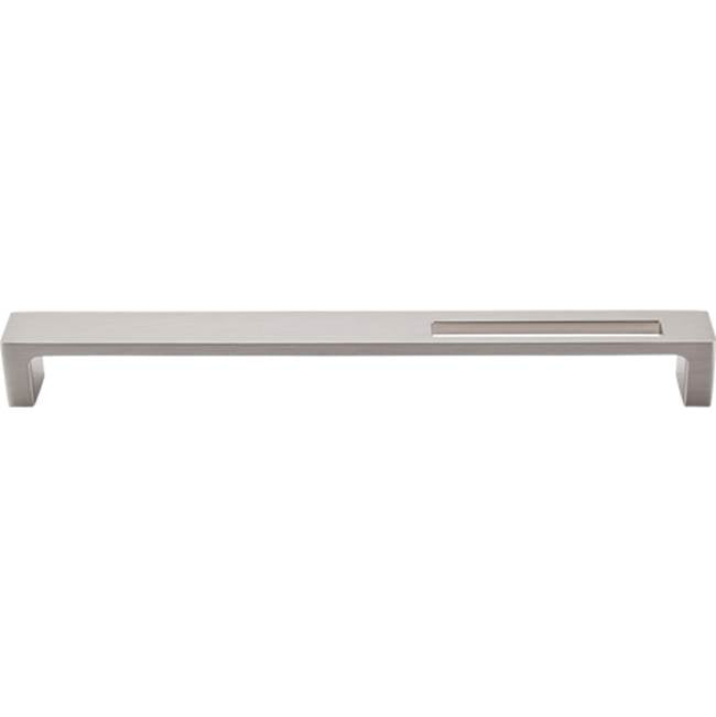 Top Knobs - Modern Metro Slot Pull 9 Inch (c-c) Brushed Satin Nickel - Brushed Satin Nickel