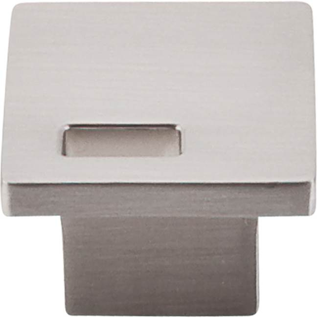 Top Knobs - Modern Metro Slot Knob 1 1/4 Inch Brushed Satin Nickel - Brushed Satin Nickel