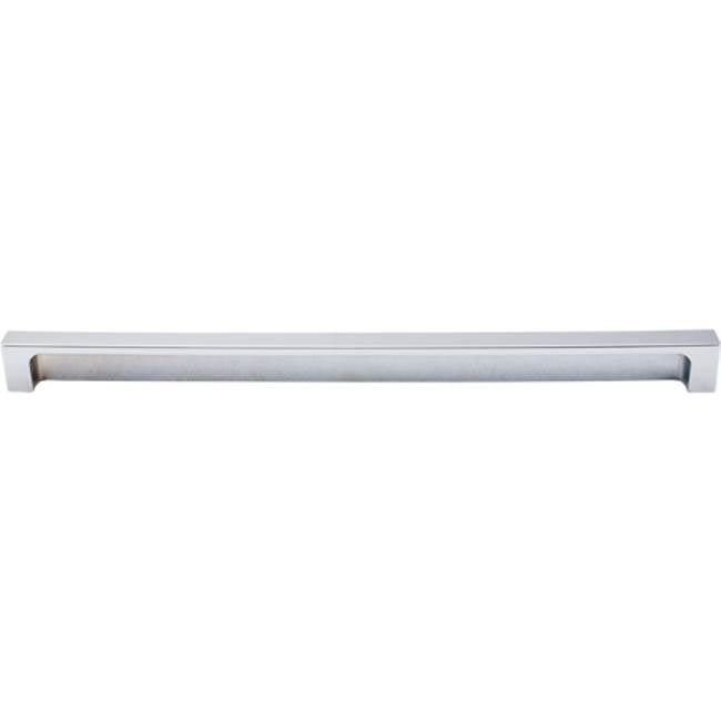 Top Knobs - Modern Metro Tab Pull 12 Inch (c-c) Polished Chrome - Polished Chrome