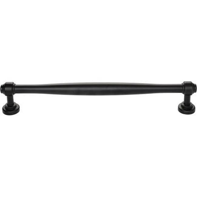 Top Knobs - Ulster Appliance Pull 18 Inch (c-c) Flat Black - Flat Black