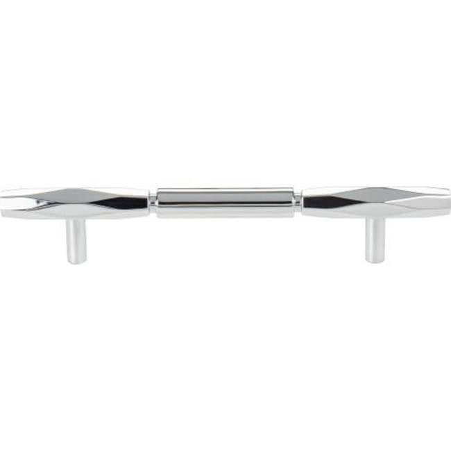 Top Knobs - Kingsmill Pull 5 1/16 Inch (c-c) Polished Chrome - Polished Chrome