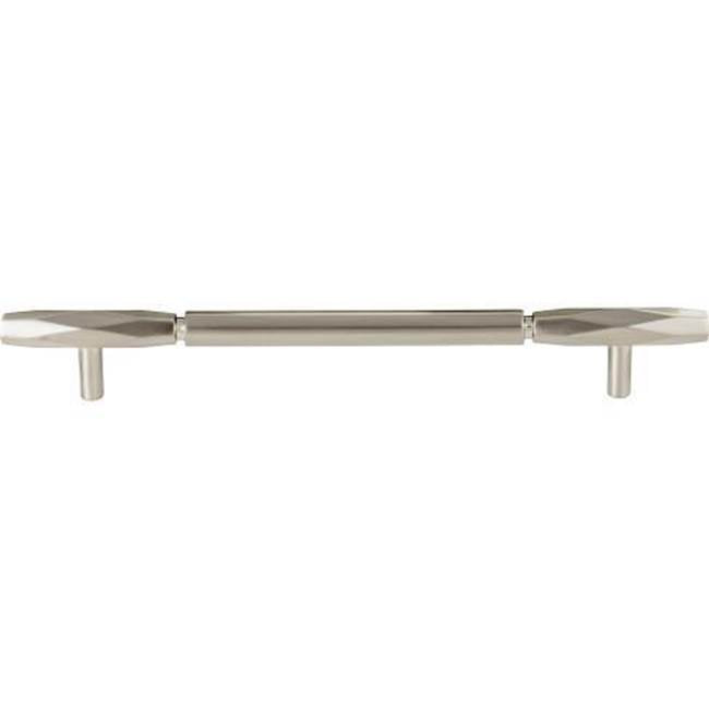 Top Knobs - Kingsmill Pull 7 9/16 Inch (c-c) Brushed Satin Nickel - Brushed Satin Nickel
