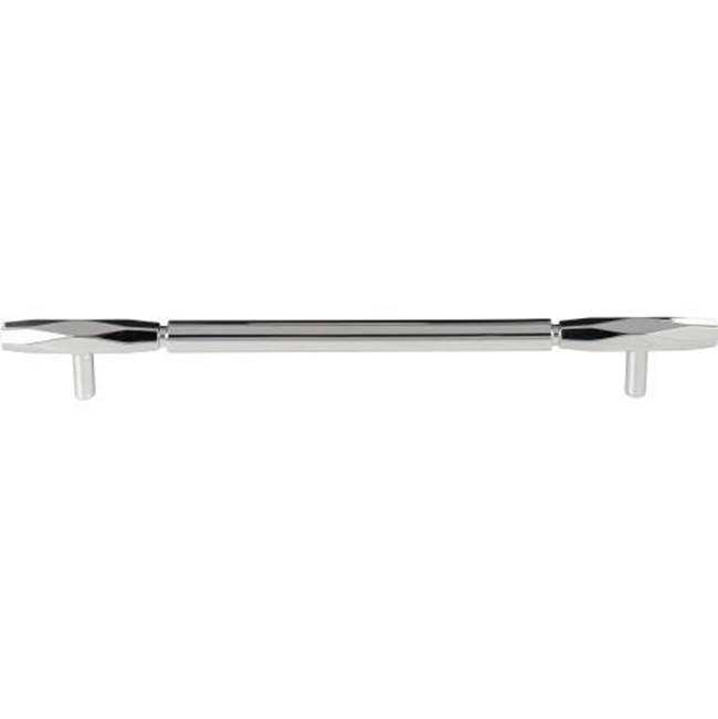 Top Knobs - Kingsmill Pull 8 13/16 Inch (c-c) Polished Chrome - Polished Chrome