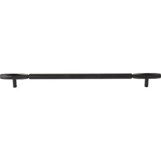 Top Knobs - Kingsmill Pull 12 Inch (c-c) Flat Black - Flat Black