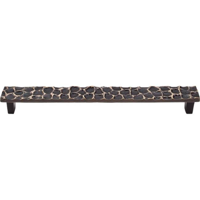 Top Knobs - Cobblestone Pull 8 13/16 Inch (c-c) Brass Antique - Brass Antique