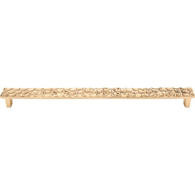 Top Knobs - Cobblestone Pull 12 9/16 Inch (c-c) Brass - Polished Brass
