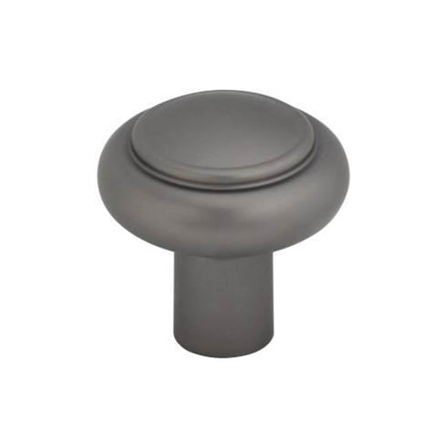 Top Knobs - Clarence Knob 1 1/4 Inch Ash Gray - Ash Gray