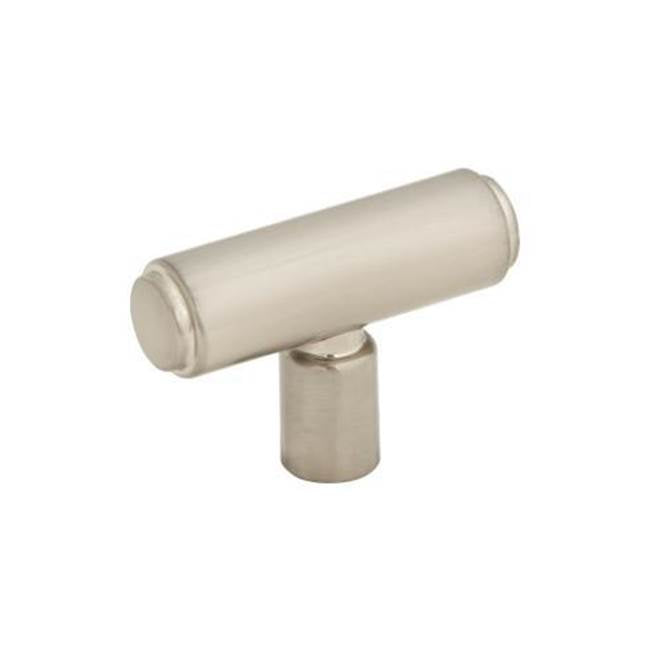 Top Knobs - Clarence T-Knob 2 Inch Brushed Satin Nickel - Brushed Satin Nickel