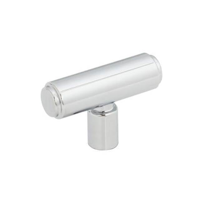 Top Knobs - Clarence T-Knob 2 Inch Polished Chrome - Polished Chrome